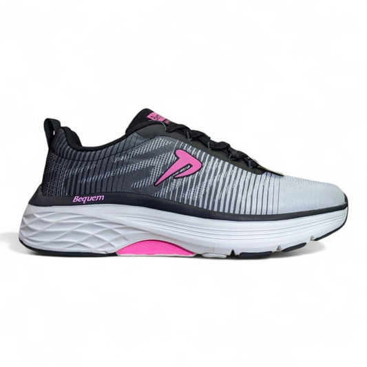 BEQUEM 0207B GREY/BLACK/FUCHSIA