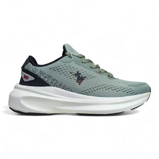 PPGH058 DK.GREEN/BLACK/BURGUNDY