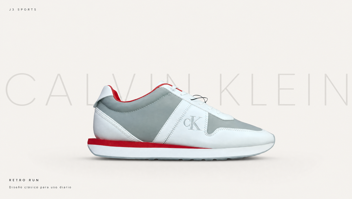 Calvin Klein Retro Run, diseno clasico para uso diario