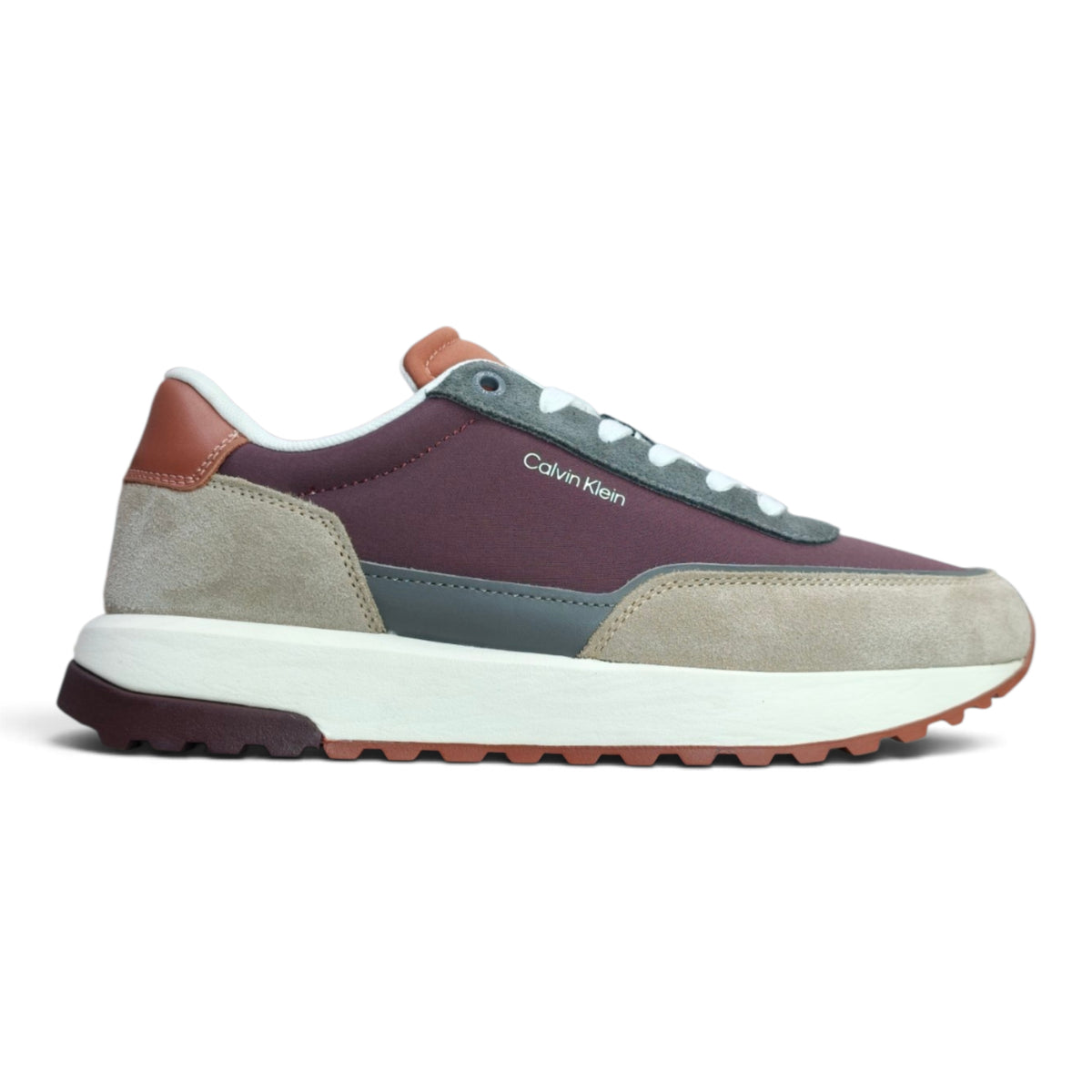 CALVIN KLEIN LOW TOP LACE UP REPREVE MIX